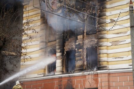 В Твери опять произошло возгорание на химбазе