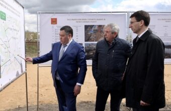 Губернатор рассказал, когда можно будет посмотреть на Западный мост в Твери Губернатор рассказал, когда можно будет посмотреть на Западный мост в Твери