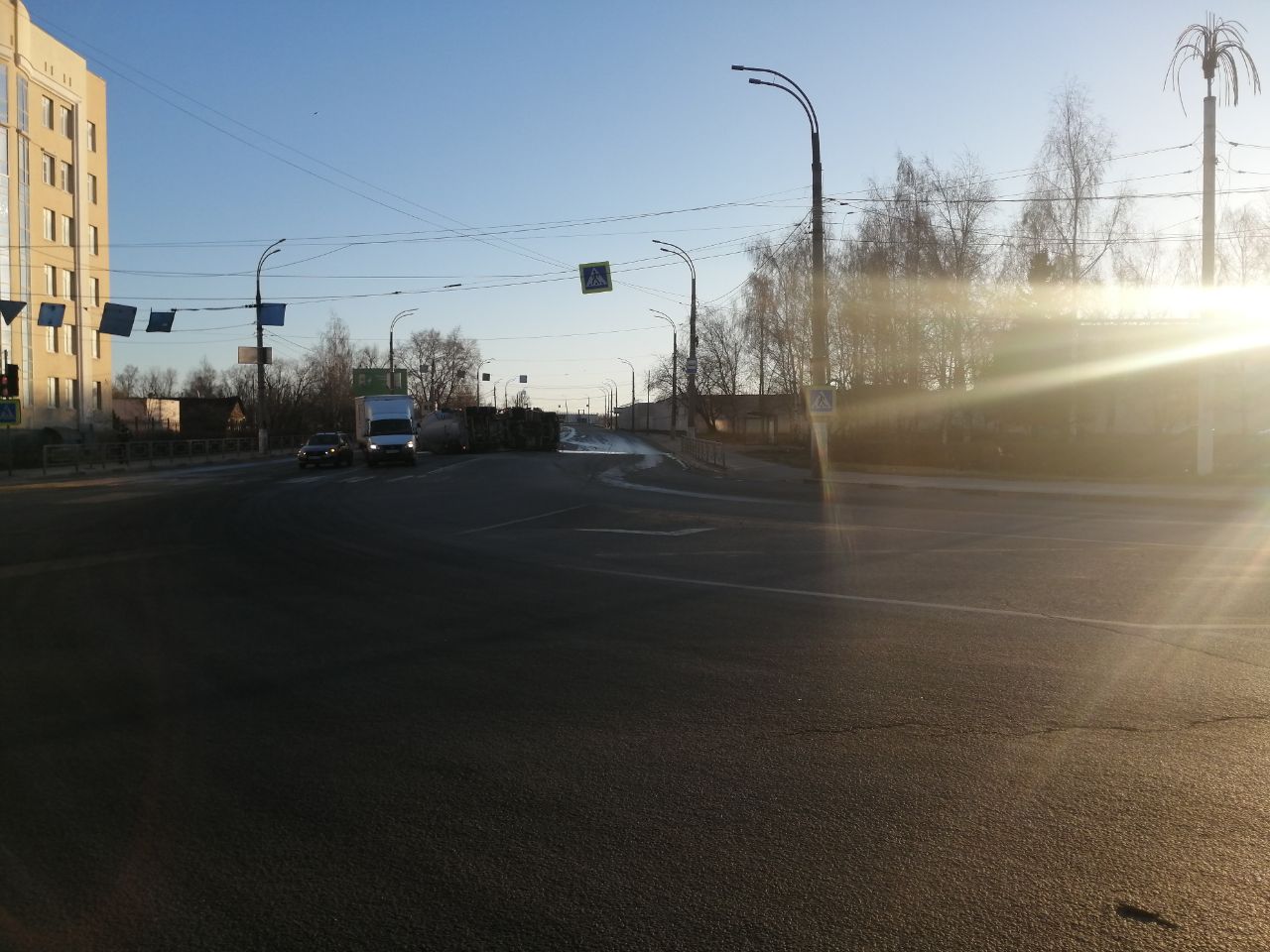 Появились подробности ДТП с участием муковоза, произошедшего утром в Твери