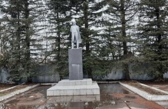 В  Тверской области восстановили памятник Ленину, поврежденный вандалами