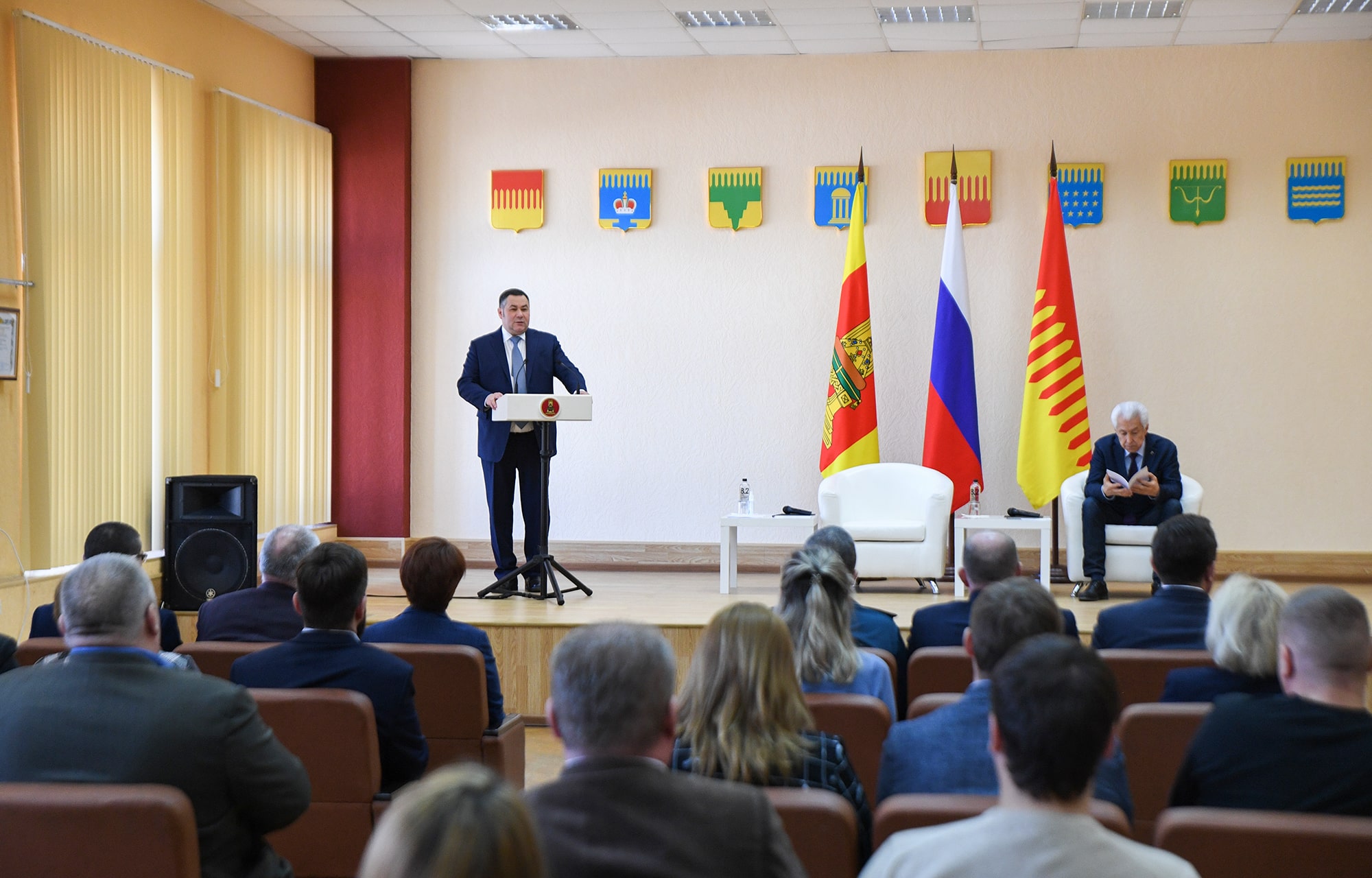 Игорь Руденя обсудил с депутатами и главами поселений Зубцовского района актуальные для территории вопросы