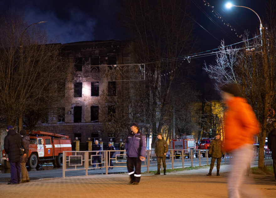 Пожар в тверском ЦНИИ-2: итоги трудного дня