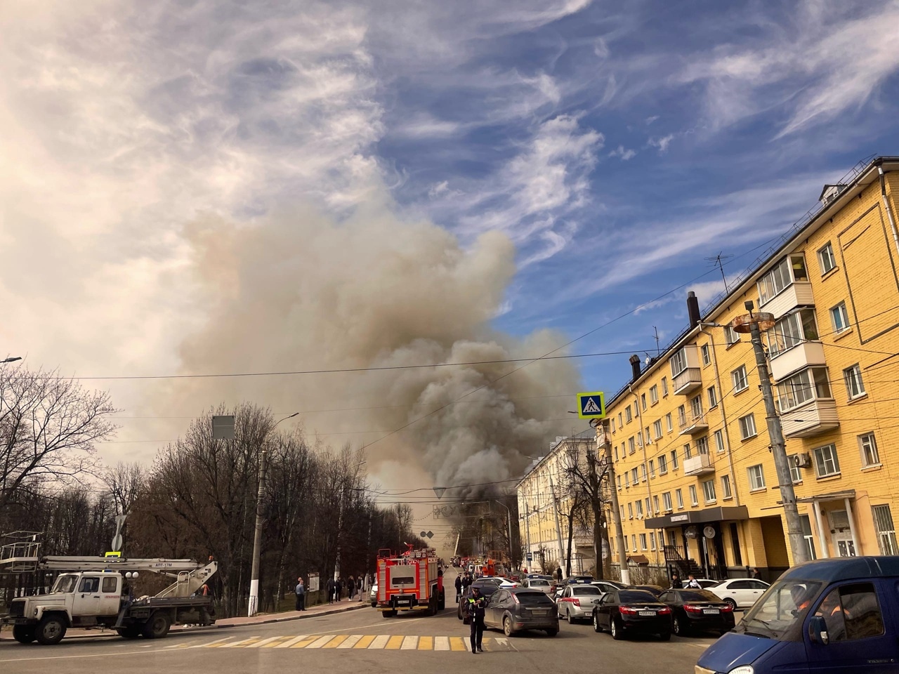 Стало известно о пострадавших в результате пожара в тверском НИИ