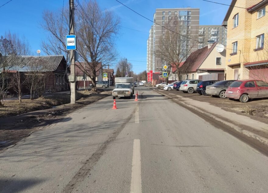 Машина сбила 9-летнего ребёнка на зебре в Твери