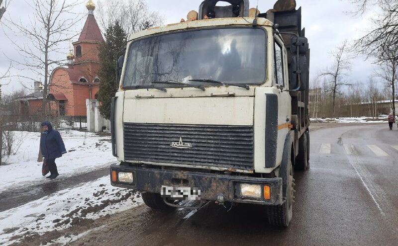 Прицеп лесовоза насмерть сбил женщину в Тверской области