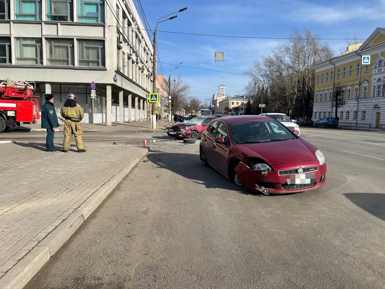 В Твери женщина и ребенок пострадали в ДТП из-за спешки водителя