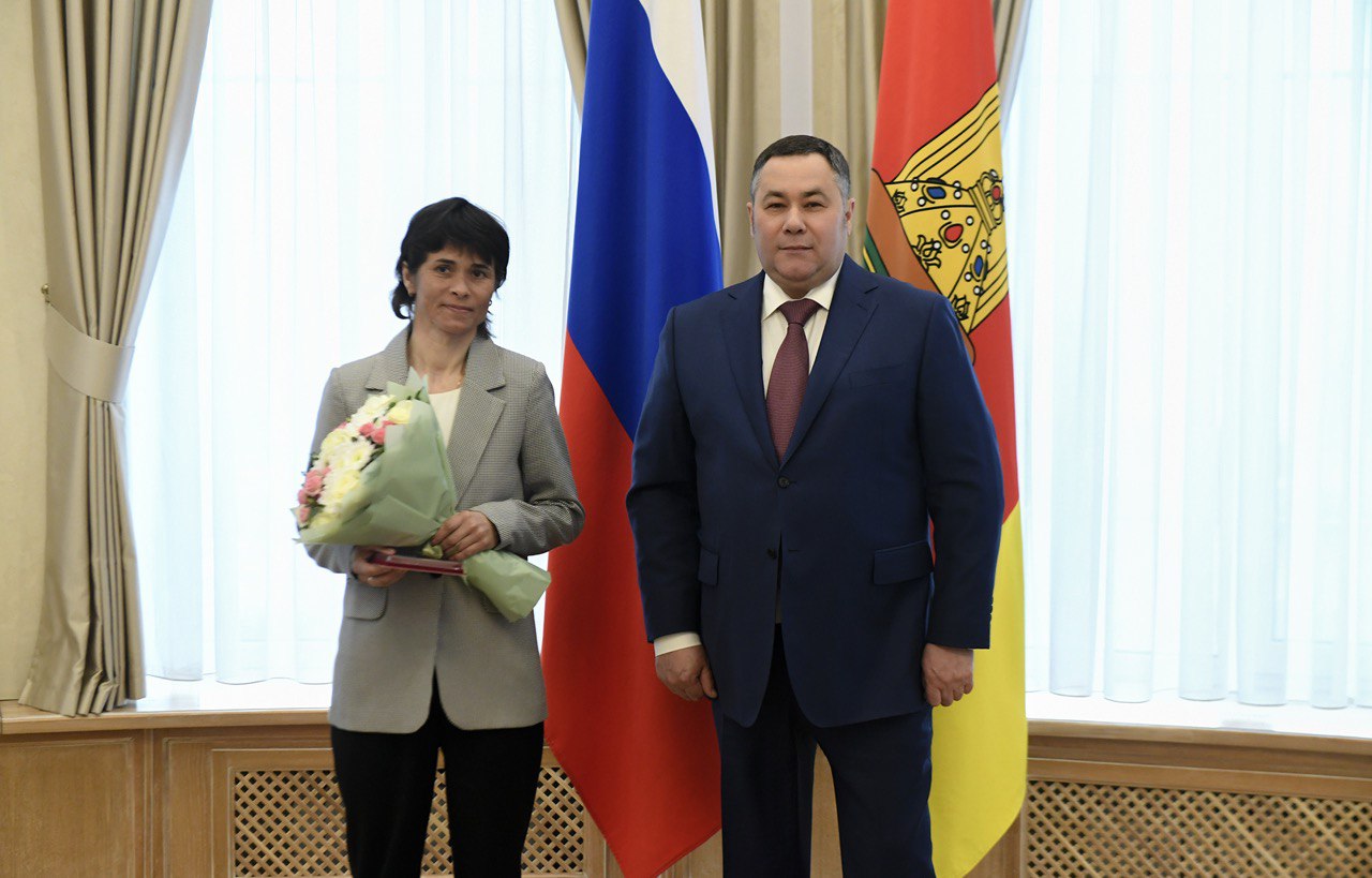 Наталья Непряева получила звание «Почетный гражданин Тверской области»