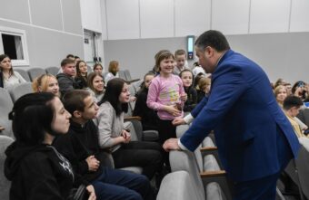 Игорь Щёголев и Игорь Руденя приняли участие в презентации фильмов проекта «Киноуроки в школах России»