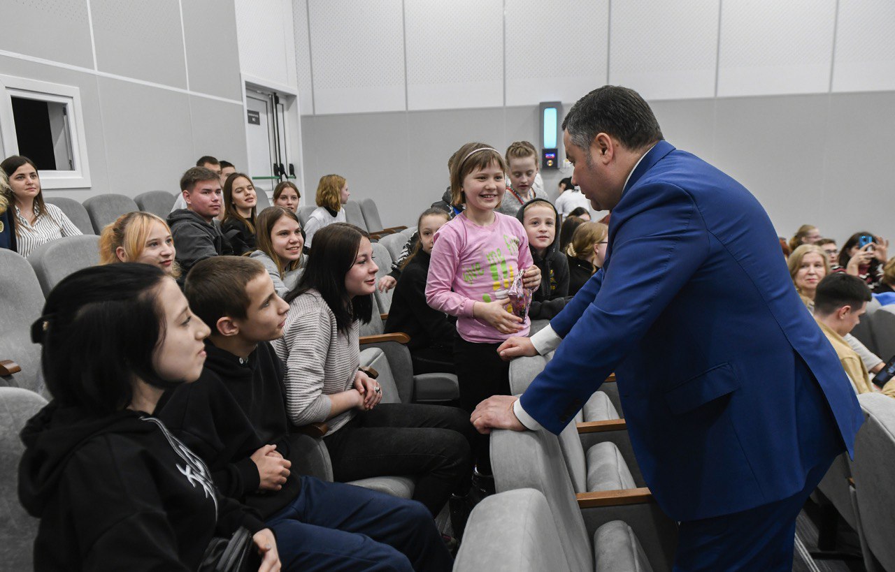 Игорь Щёголев и Игорь Руденя приняли участие в презентации фильмов проекта «Киноуроки в школах России»