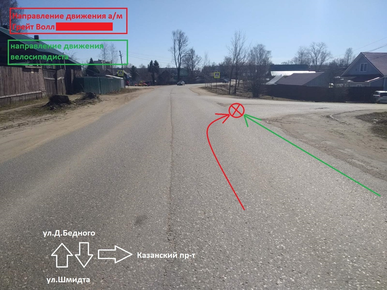 Велосипедист пострадал в столкновении с машиной в Тверской области