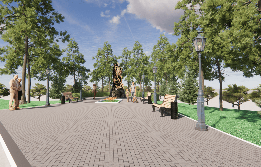 В городах воинской славы Тверской области благоустроят мемориальные объекты