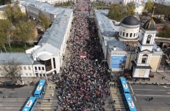 В Тверской области в акции «Бессмертный полк» приняли участие 92 тысячи жителей