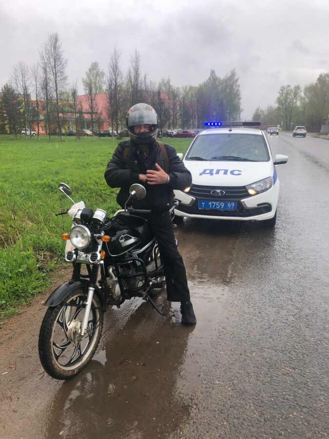 В Тверской области получил серьёзные травмы 12-летний мотоциклист