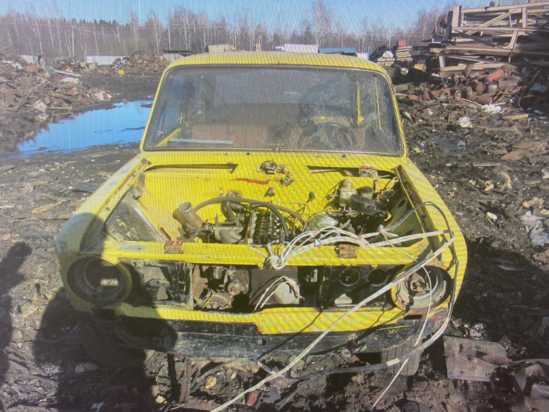Похищенный в Тверской области автомобиль нашли в пункте приёма металлолома