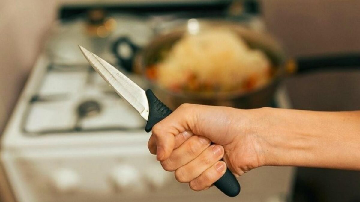 Мужчина угрожал ножом своей даме сердца в Тверской области Мужчина угрожал ножом своей даме сердца в Тверской области