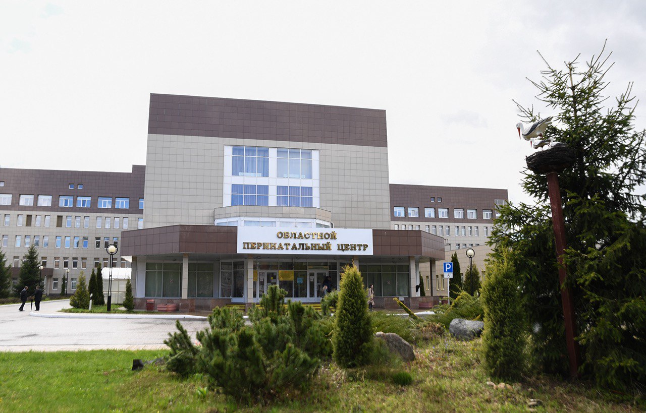 Представители власти и многодетные семьи высадили дубы у перинатального центра в Твери