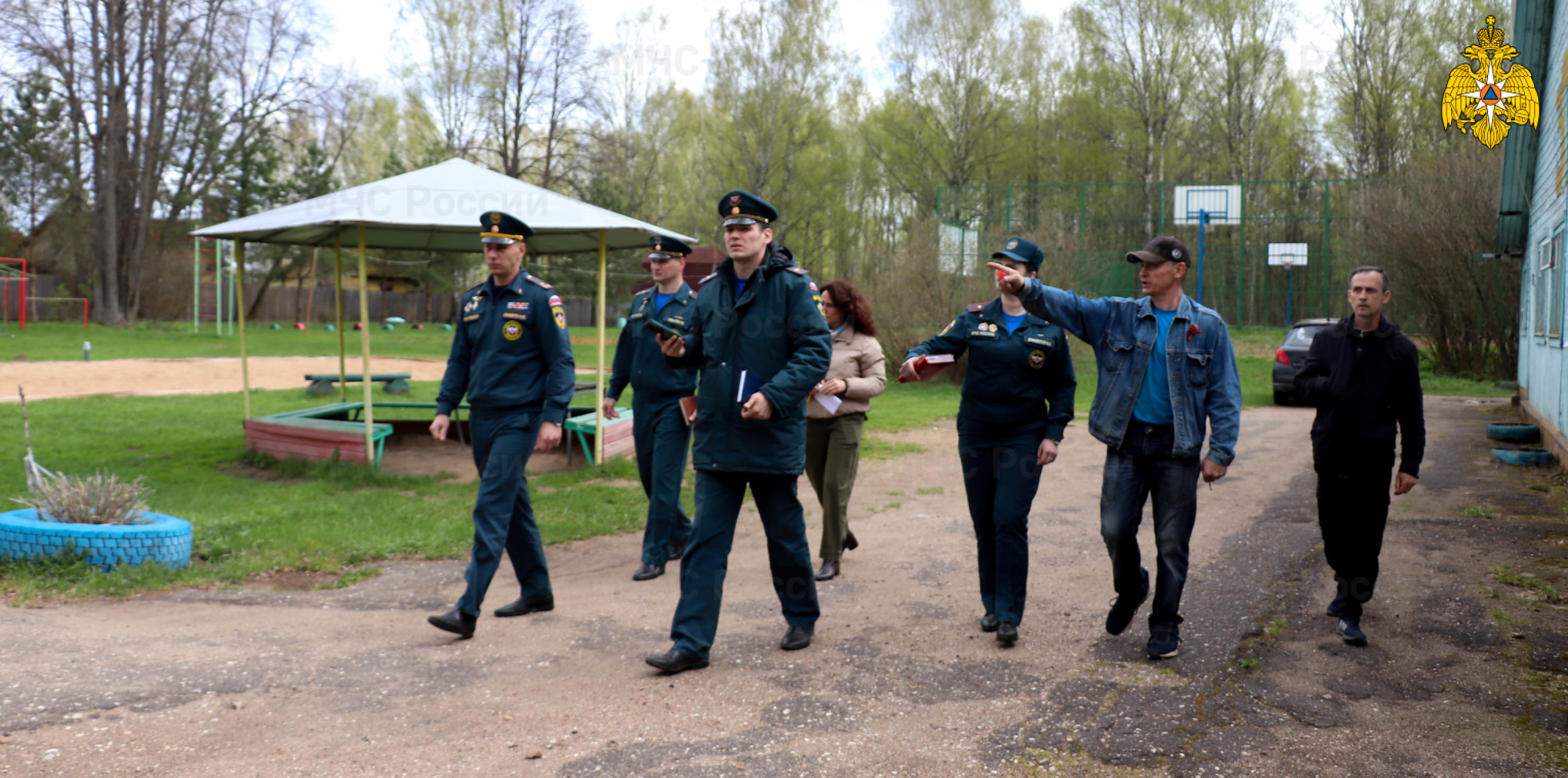 МЧС проверило лагерь в Тверской области на безопасность перед приездом детей