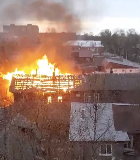 В Тверской области выясняют причину пожара 6 мая