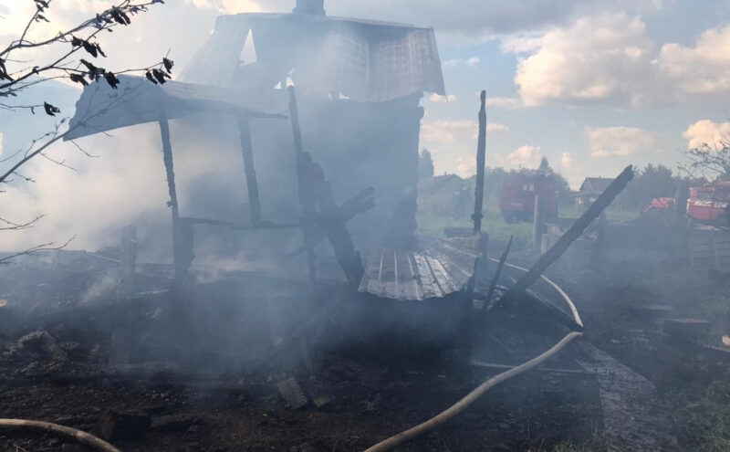 Поджигателя бани поймали в Тверской области