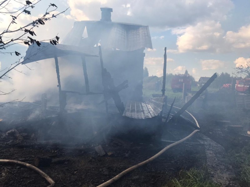 Поджигателя бани поймали в Тверской области