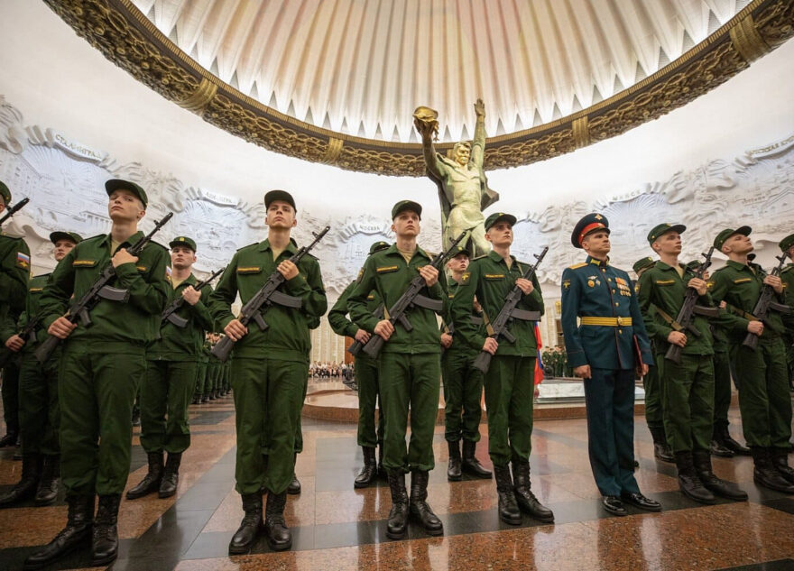 Новобранцы из Тверской области приняли присягу в Музее Победы