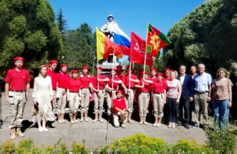 Лихославльские юнармейцы побывали в карельском Олонце