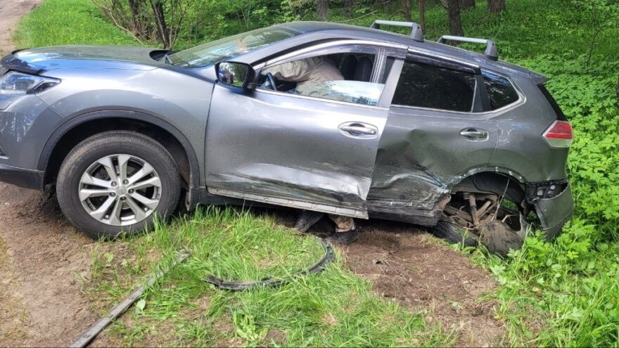 Два человека пострадали в столкновении четырёх автомобилей под Тверью Два человека пострадали в столкновении четырёх автомобилей под Тверью