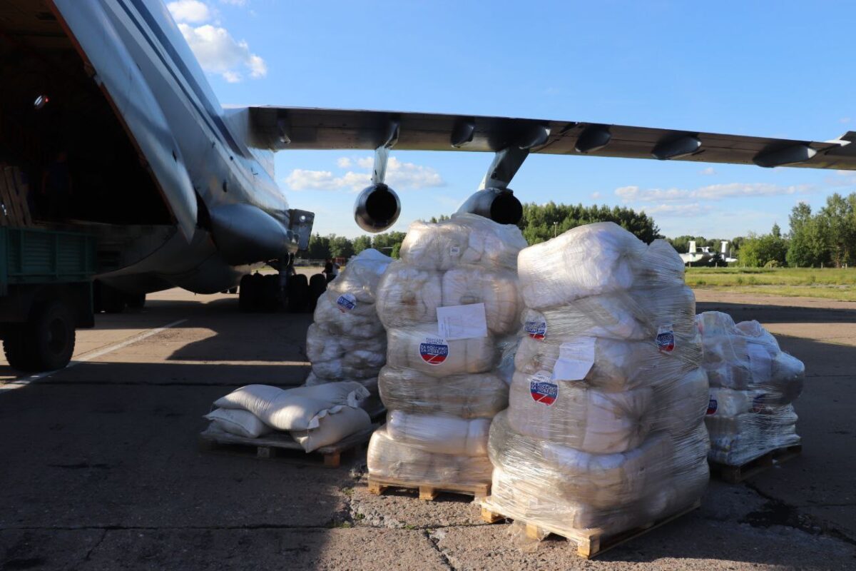 Тверская область отправила очередной гуманитарный груз жителям Донбасса