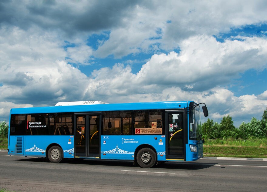 "Транспорт Верхневолжья" заботится в жару о пассажирах