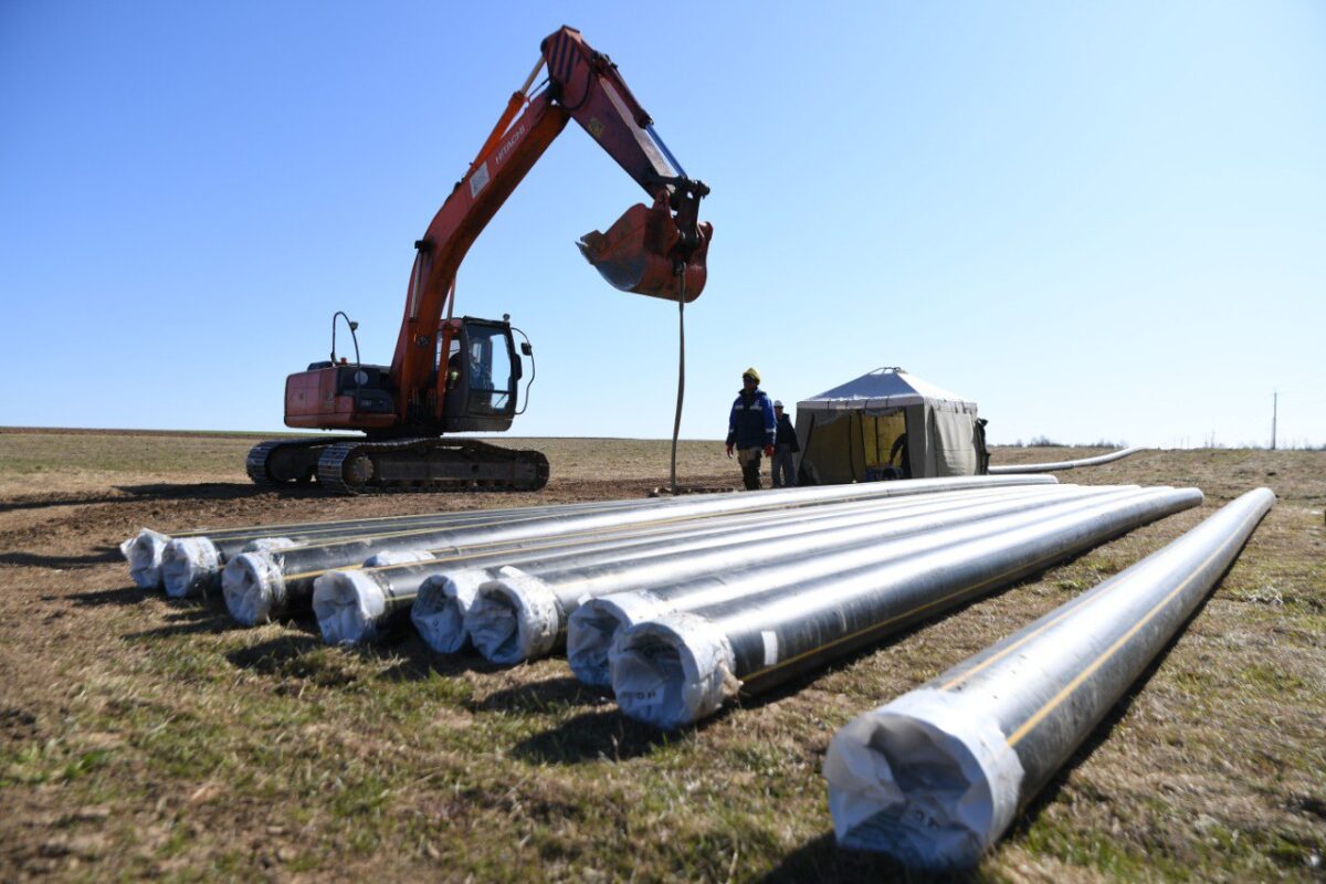 В Тверском регионе ведется активное строительство газовых сетей