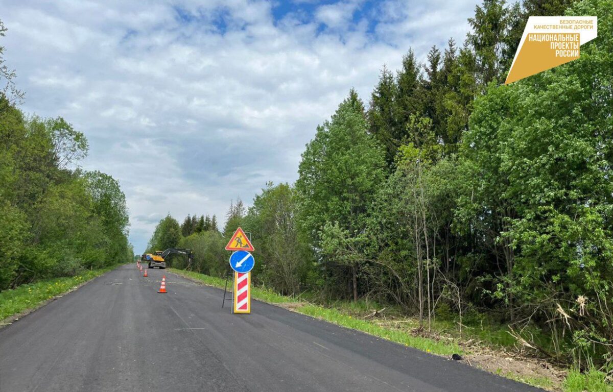 В Тверской области по просьбе жителей ремонтируют дорогу Бежецк – Поречье |  ТОП Тверь новости