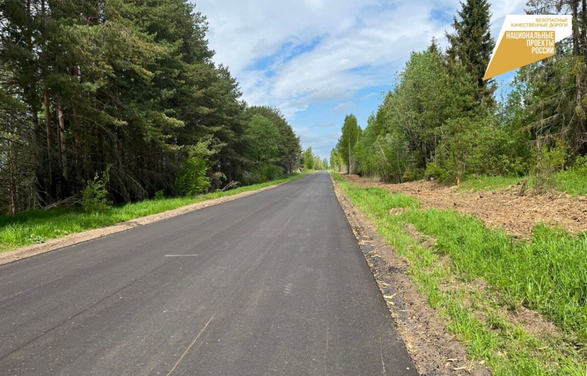 В Тверской области по просьбе жителей ремонтируют дорогу Бежецк – Поречье