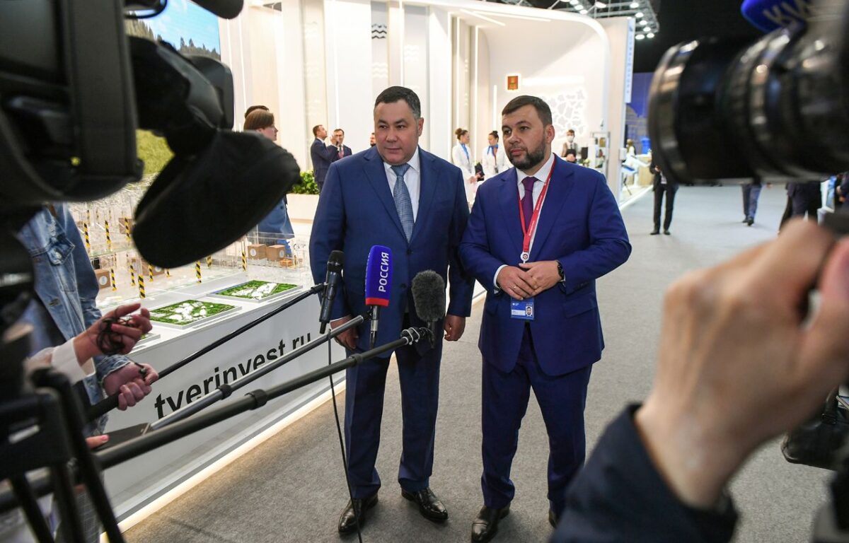 ПМЭФ-2022: Игорь Руденя подвел итоги работы делегации Тверской области на форуме 16 июня 