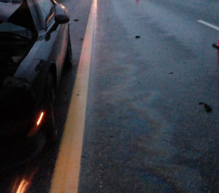 На трассе в Тверской области «Додж» догнал грузовик