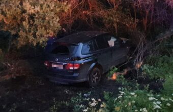 На «Золотом кольце» в Тверской области машина съехала с трассы