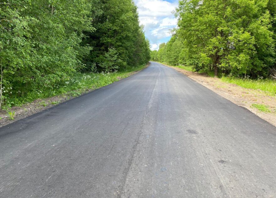 В Тверской области идёт ремонт дороги Торжок – Раменье