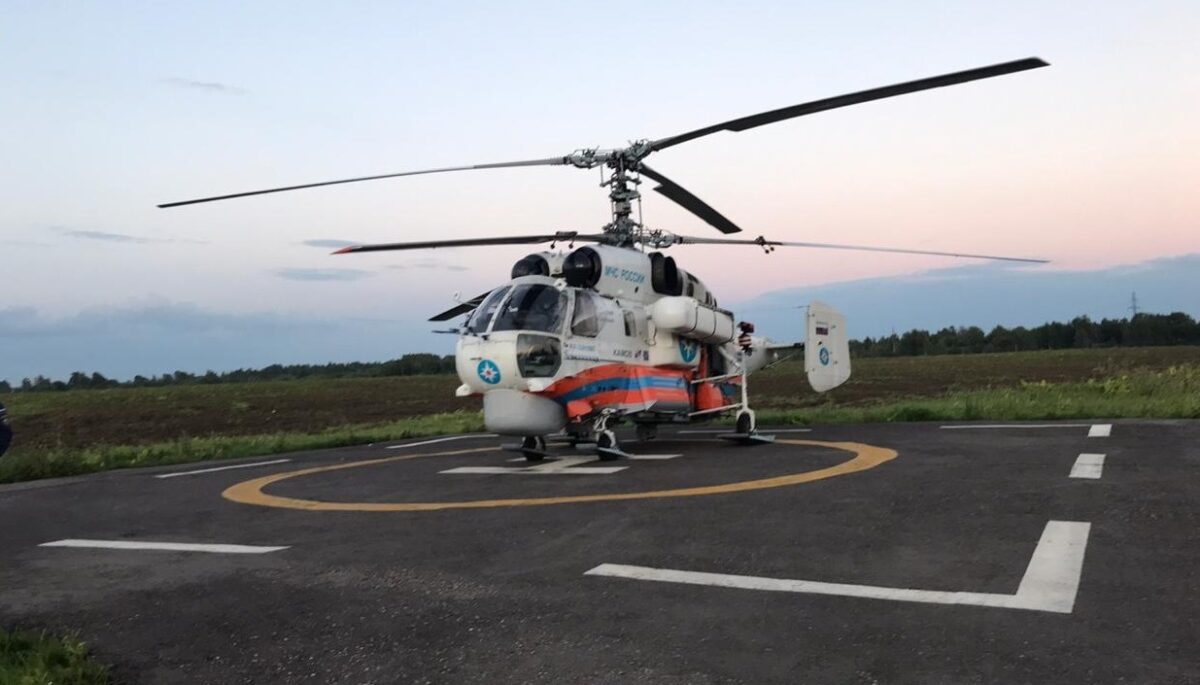 Санитарная авиация спасла ещё одного жителя Тверской области