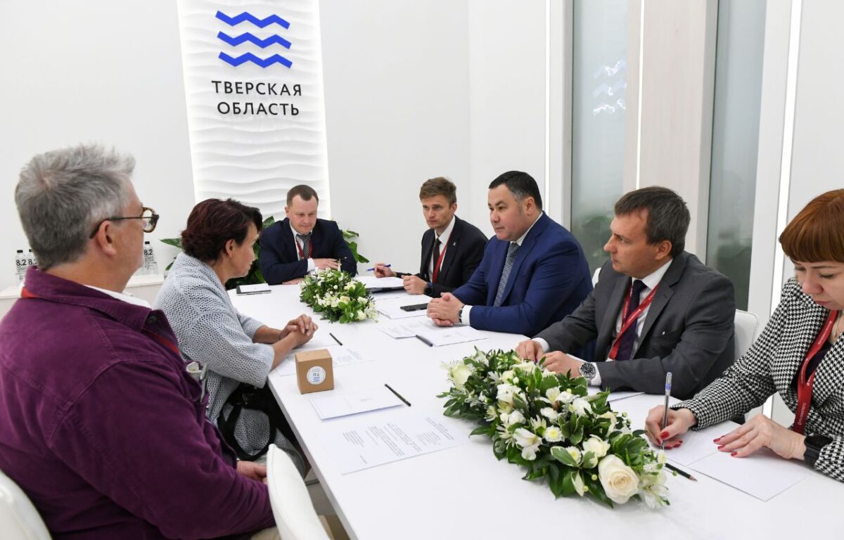 ПМЭФ-2022: Игорь Руденя подвел итоги работы делегации Тверской области на форуме 16 июня 