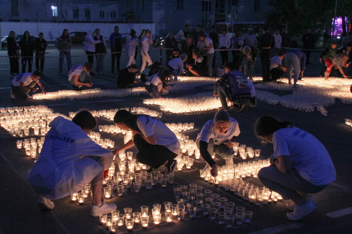 Вся Тверская область сегодня зажигает свечи памяти