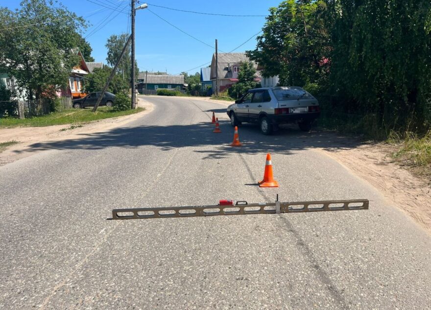 Велосипедистка попала под колёса ВАЗа в Тверской области