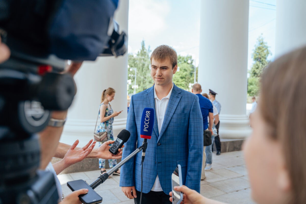 В Твери прошло чествование золотых медалистов