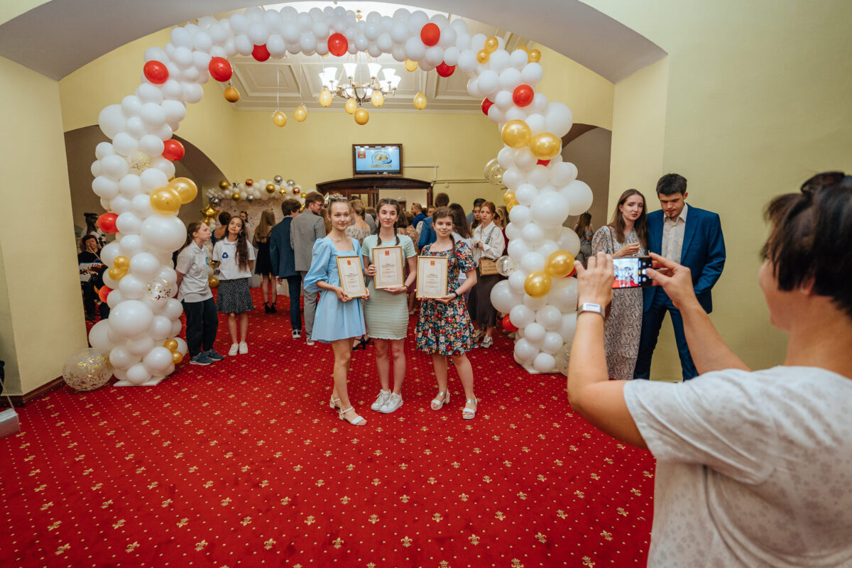 В Твери прошло чествование золотых медалистов