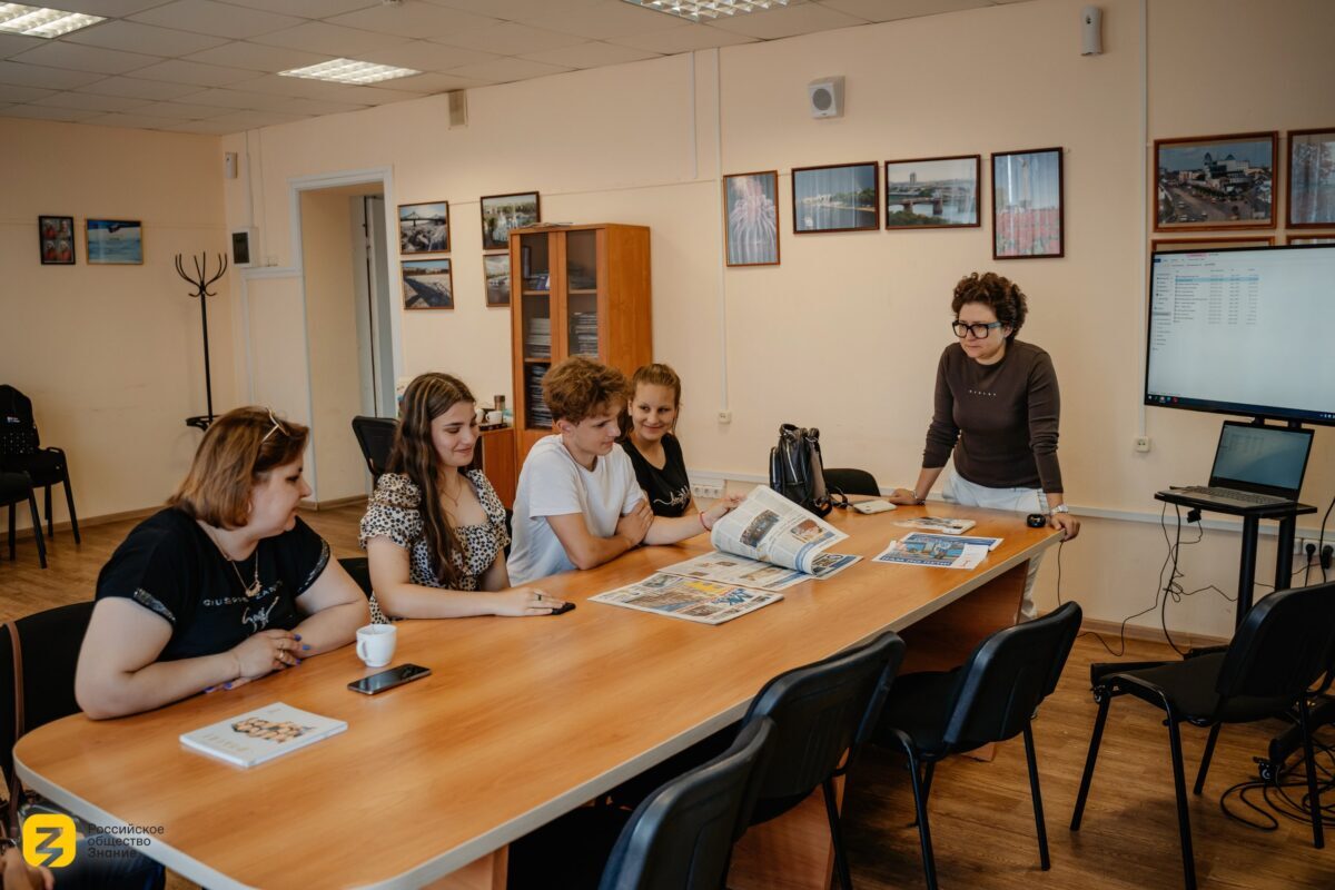 Ребята из Оленинской видеостудии «Взгляд» побывали на экскурсии в РИА Верхневолжье