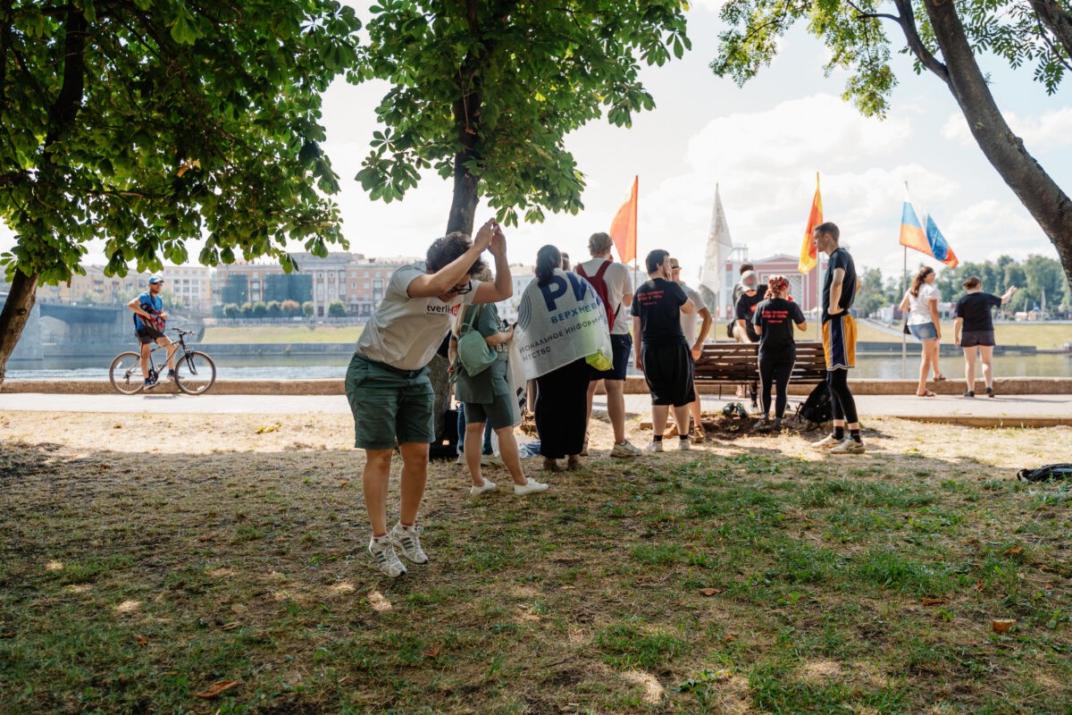 Журналисты РИА Верхневолжье бросили вызов "тверскому дракону"