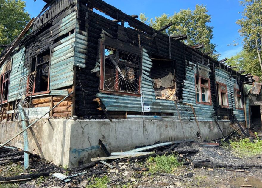 В Тверской области пациент погиб на пожаре в ЦРБ