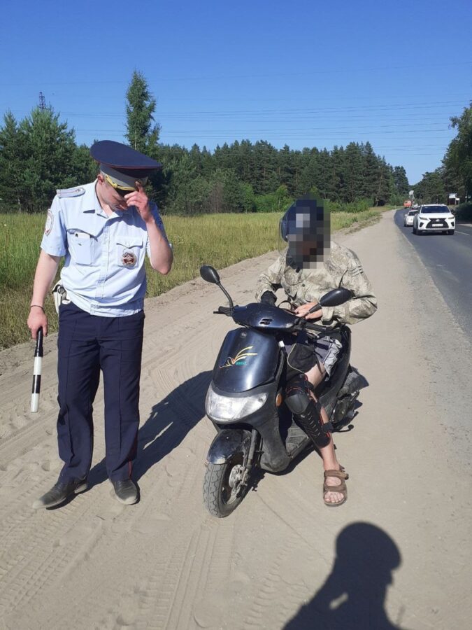 18 мотоциклистов-нарушителей поймали в Твери