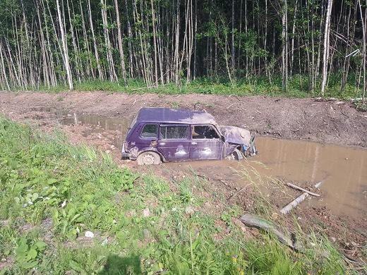 В Тверской области пострадали водитель и пассажирка машины, съехавшей с дороги В Тверской области пострадали водитель и пассажирка машины, съехавшей с дороги