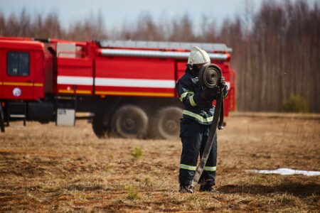 Вечером в Тверской области загорелась лесная подстилка