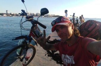 Велопутешественник из Тверской области успешно добрался на юг Велопутешественник из Тверской области успешно добрался на юг