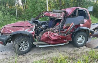 Водитель "Ниссана" скончался после столкновения с деревом в Тверской области